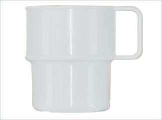 STACKABLE MUG WHITE 275ML- PACK OF 24