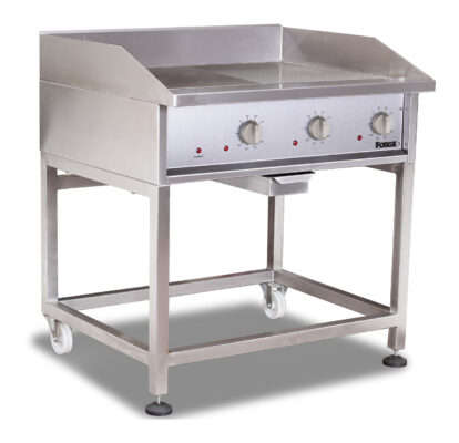 HEAVY DUTY HALF RIBBED/SOLID TOP GRILLER - ELECTRIC - 900