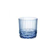 AMERICA '20s - SAPPHIRE BLUE - ROCKS 30CL H83.5MM W83.5MM (Pack of 12)