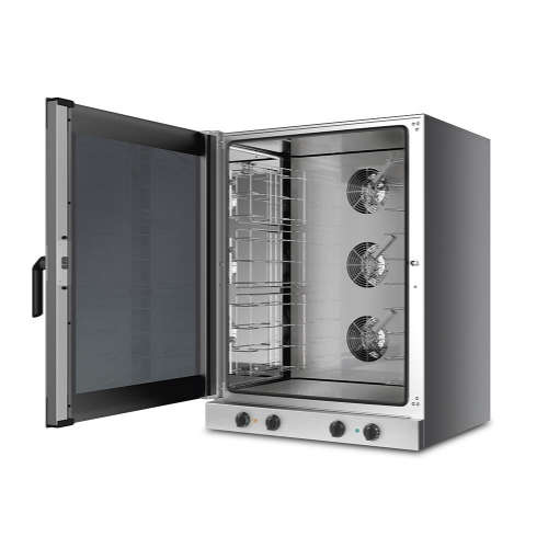 SMEG Professional humidified, convection oven in stainless steel, 10 trays 600x400mm or GN1/1