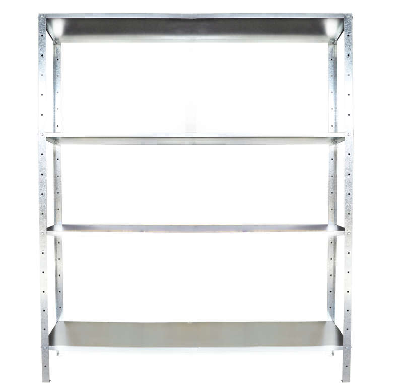 SHELVING UNIT  GALVANIZED  1150MM X 400MM X 1900MM