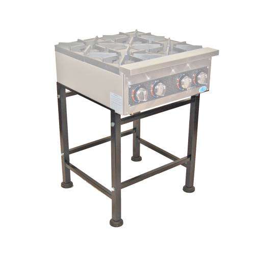 GAS GRILLER STAND - 600MM - S/STEEL