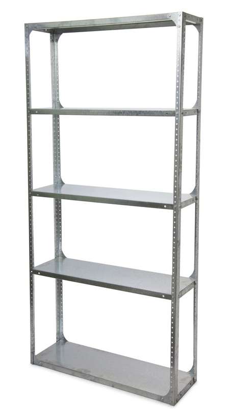 GALVINISED 4 TIER SHELVING 900x380x1900mm