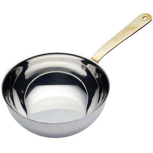 MINI S/STEEL WOK - 140 X 55 mm