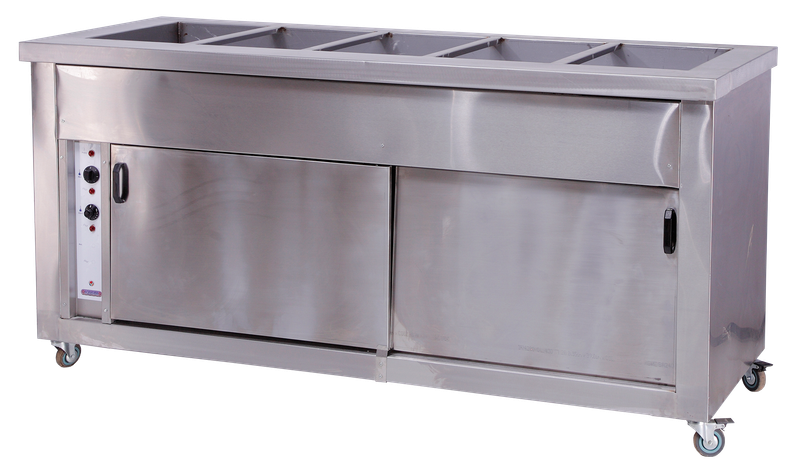 AQUARIUS 5 DIV HOT CLOSET BAIN MARIE (7-10 DAYS FOR MANUFACTURE)