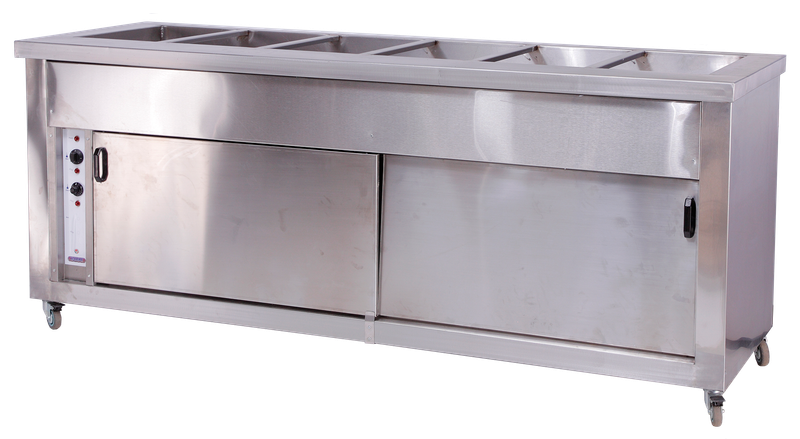 AQUARIUS 6 DIV HOT CLOSET BAIN MARIE (7-10 DAYS FOR MANUFACTURE)