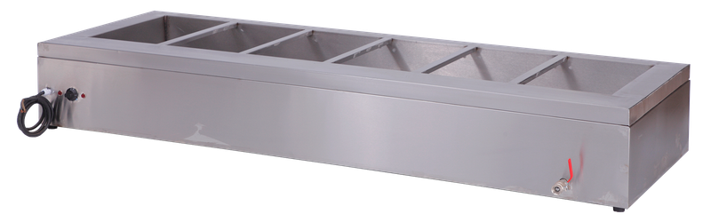 ECONO ( 9000 ) 6 DIV TABLE MODEL BAIN MARIE (7-10 DAYS FOR MANUFACTURE)