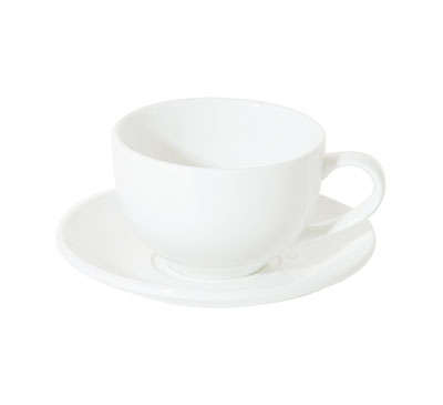 FORTIS - CAPPUCCINO CUP - 300ML + SAUCER  (PACK OF 6)