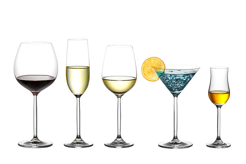 WINE GLASS DANUBE MELODIC BURGANDY 660ML (PACK OF 6)