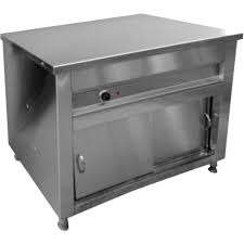 ANOX HEATED SERVICE COUNTER INCLUDING DOORS 1700X700X900MM (7-10 DAYS LEAD TIME)