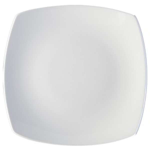 EVOLUTION SQUARE PLATE   18 X 18CM (PACK OF 6)