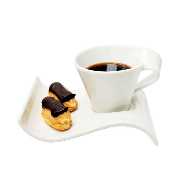 Style Wave Cup 90ml + Saucer (PACK OF 6)