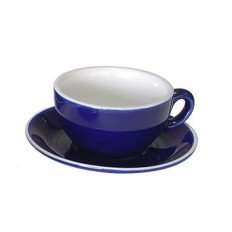 ITALIA - BLUE - OPEN CAPPUCCINO CUP - 21CL (Pack of 12)