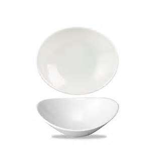 PRIMA - WHITE - OVAL BOWL - 18CM (Pack of 12)