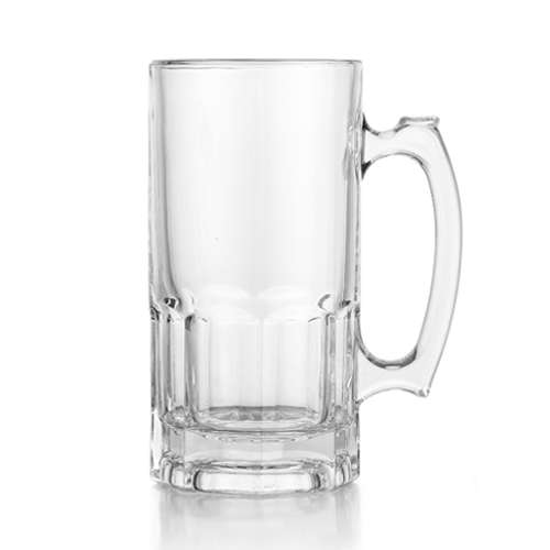 SUPER BEER MUG 1LT CRISA (PACK OF 6)