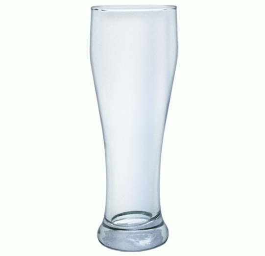 BEER GLASS WEIZEN / SMALL KEGGIE 400ML (PACK OF 12)
