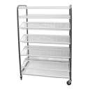 CROCKERY RACK MOBILE - F/STANDING - 830mm (400 PCS)