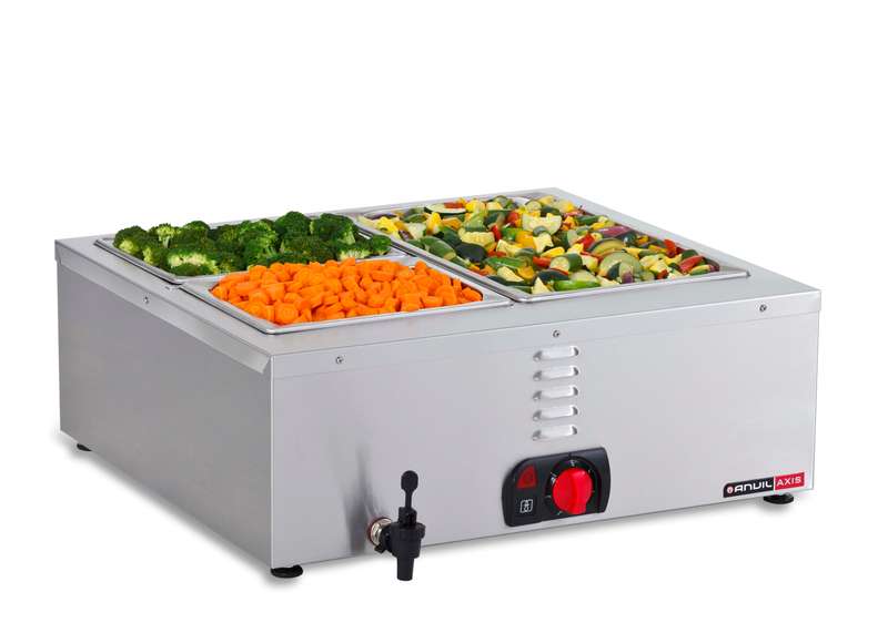 Bain Marie table top - 2 division ****PLEASE NOTE THAT THE INSERTS ARE SOLD SEPERATELY****