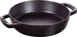 CAST IRON MINI POT/ SKILLET 16 X 3CM / 2 HANDLE