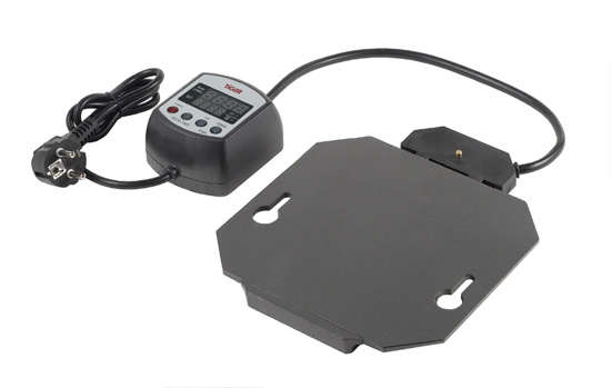 CHAFING DISH ELECTRIC HEATER PLATE WITH DIGITAL CONTROLLER AND TEMP SENSOR