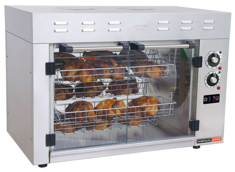 CHICKEN GRILLER ANVIL - 16 BIRD - ELEC