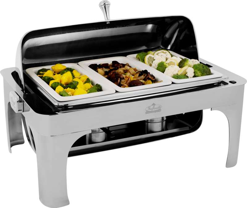 CHAFER RECTANGULAR INFINITI CONTEMPORARY - ROLLTOP
