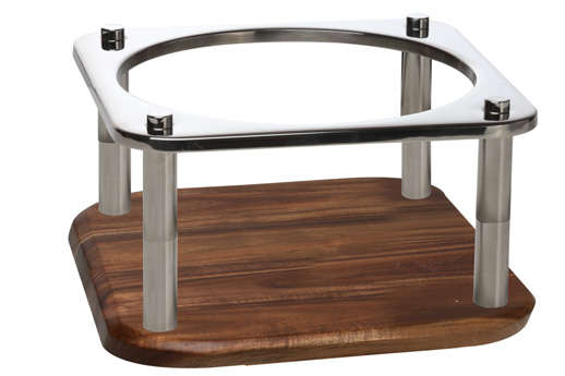 DOMINO DISH STAND ROUND 350MM
