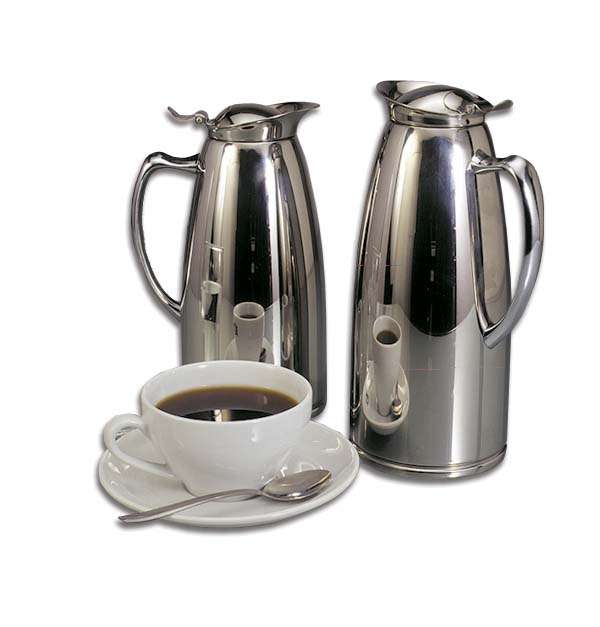 INSULATED SERVER POLISHED S/STEEL- 750ML