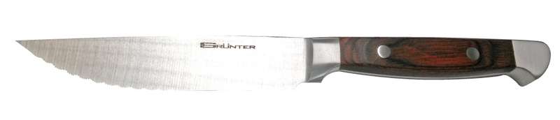 STEAK KNIFE - ELEGANCE - SHARP TIP 125MM (WH) , PACK OF 6