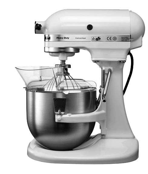 PLANETARY MIXER KITCHENAID - 4.8LT- WHITE