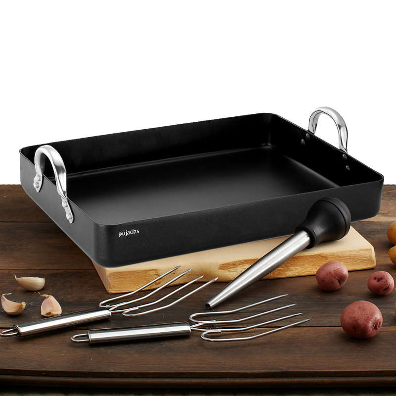 ROASTING PAN ALUMINIUM - NON STICK - 450MM X 320MM