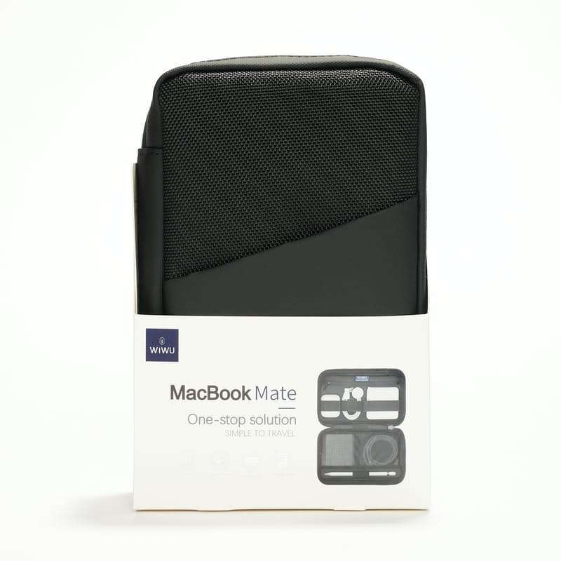 SWEG Gadgets Premium MacBook Mate Travel & Cable Organiser Black