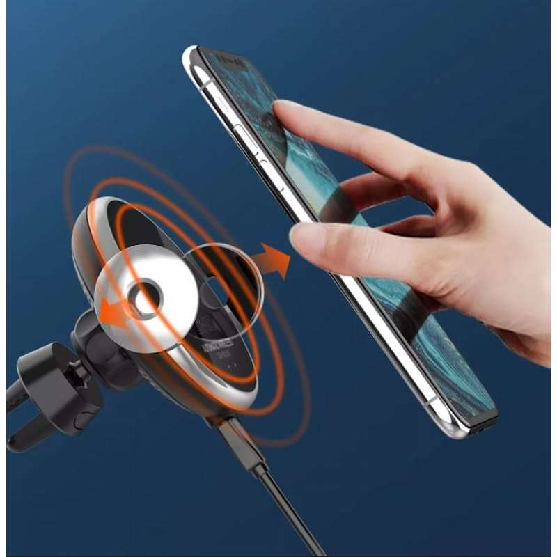 LDNIO 15W Wireless Charging Car Smartphone Mount Cellphone Holder