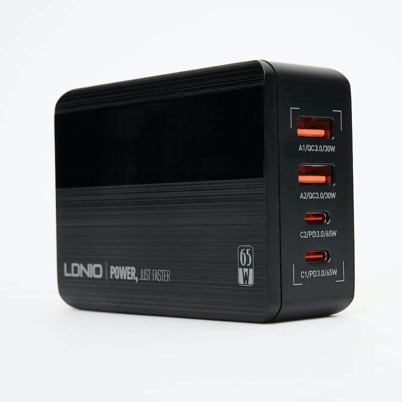LDNIO 65W PD Desktop Charger with 1.5m Cable