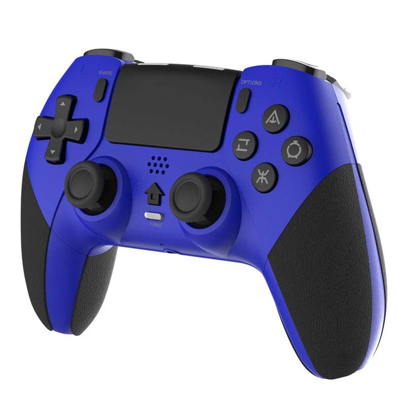 Gaming Bluetooth Wireless Controller Ps4 Gamepad Joystick For Playstation 4 - Blue & Black