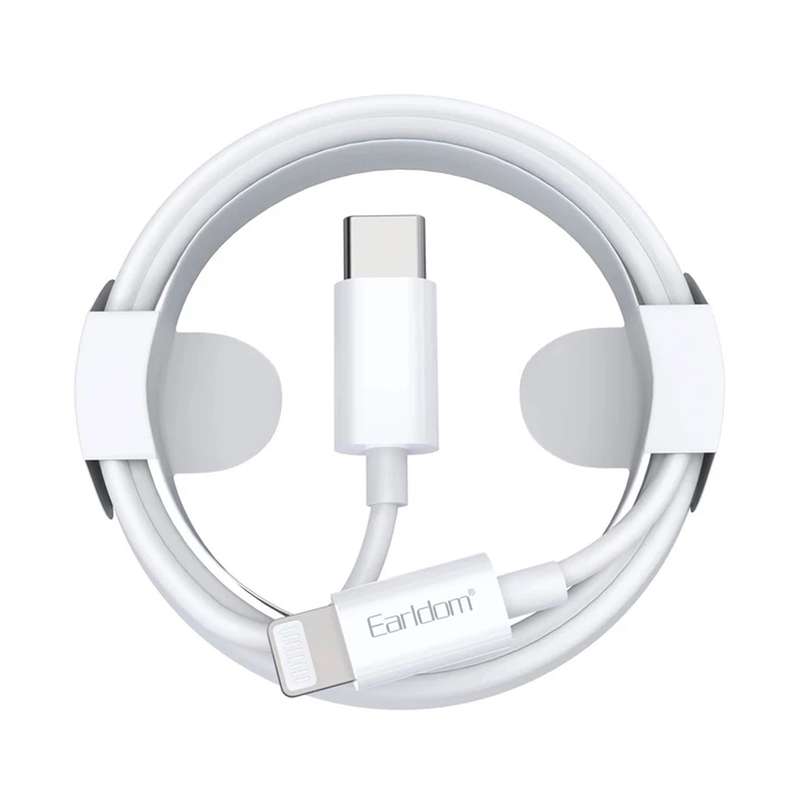 High-Speed Charging Cable: PD Type-C to Lightning Charge Cable (1 Meter)