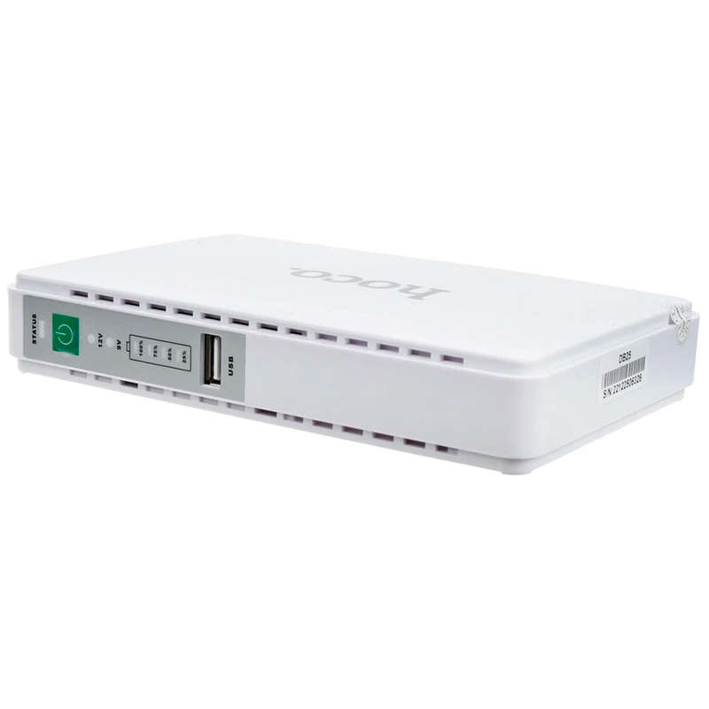 HOCO Mini UPS Backup power supply Lithium battery 88000MAH