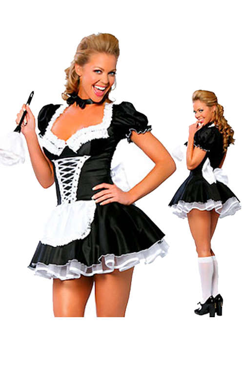 Brilliant Black Skimpy Dress White Gorgeously Ruffled Top Crisscrossed Center Body Sequence Sheer...