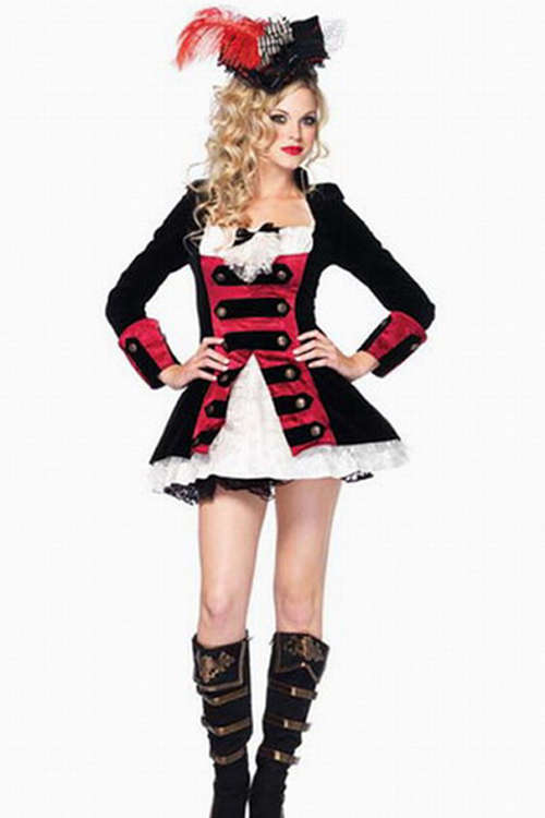 Interesting Black Longsleeve Red Center Piece Sequence Pattern Soft White Underlayer Intimate App...