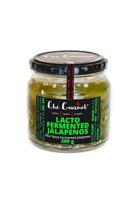 Lacto Fermented Jalapenos  200G