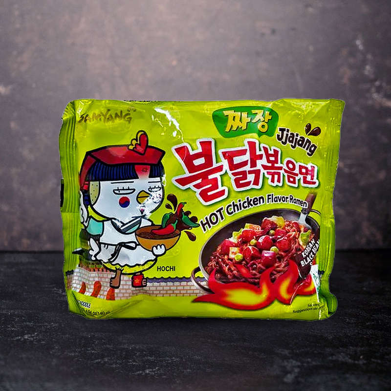 Samyang Buldak Jjajang Flavor Ramen Single Packet 140g