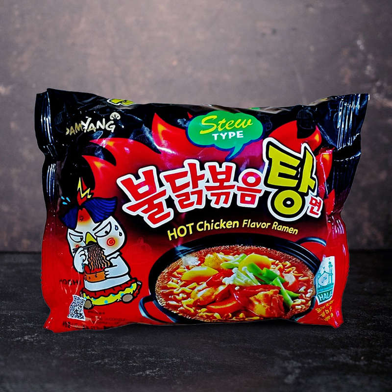Samyang Buldak Stew Type Hot Chicken Flavor Ramen Single Packet 145g