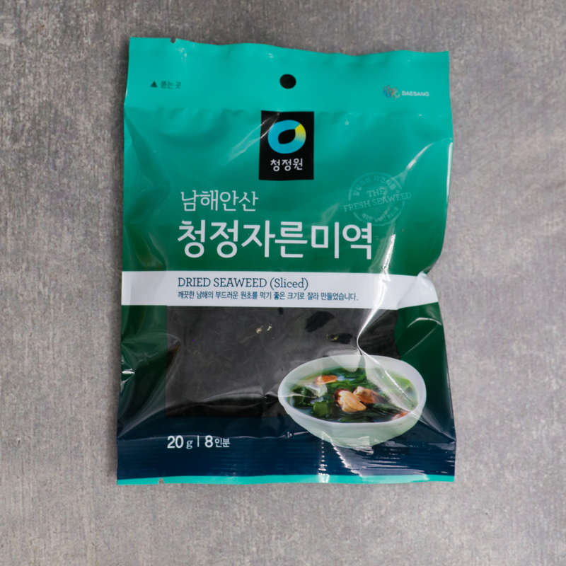 CJW Dried Seaweed (Sliced) 20g
