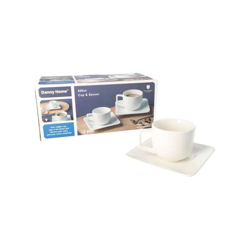 12 Pcs Cup And Saucer Set