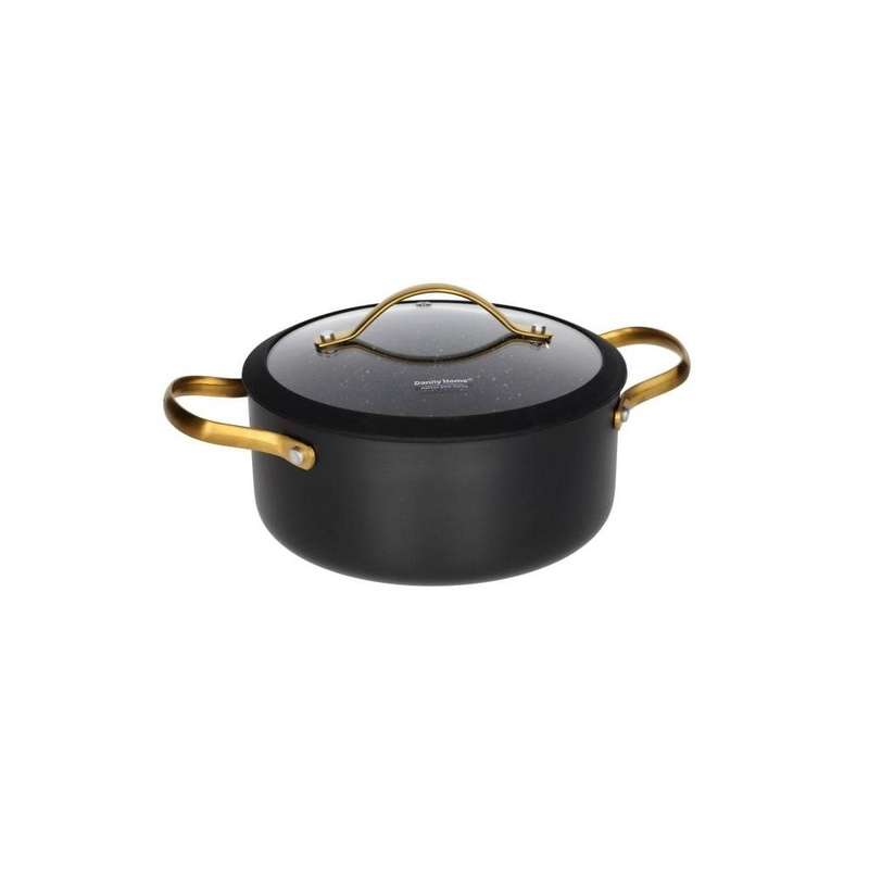 27L Non Stick Casserole Cooking Pot With Lid