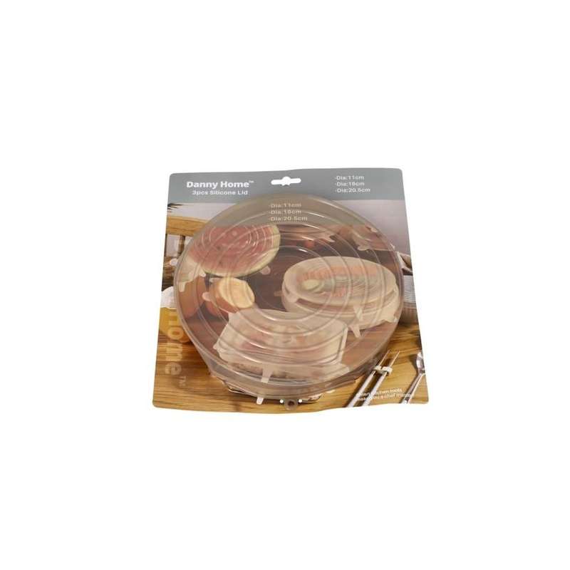 3Pcs Silicone Lid