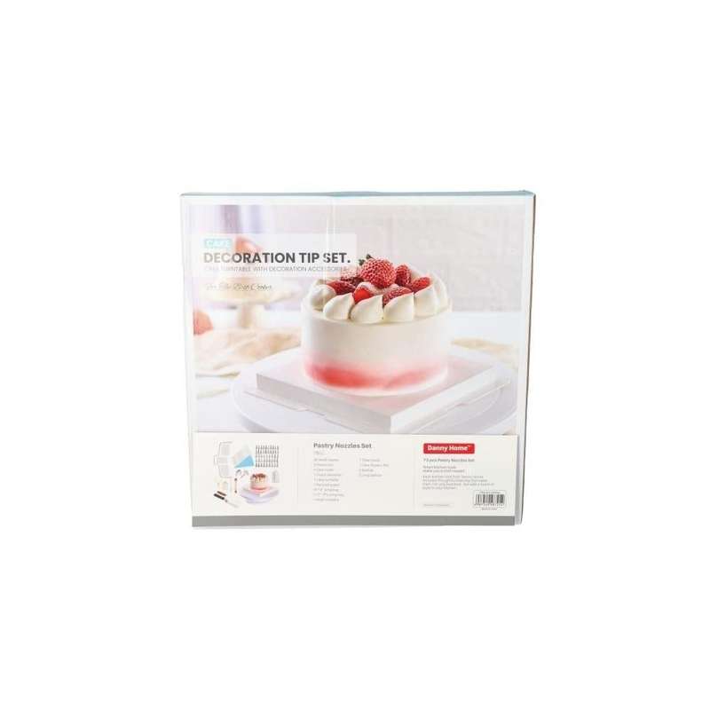 72 Pcs Cake Decoration Kit