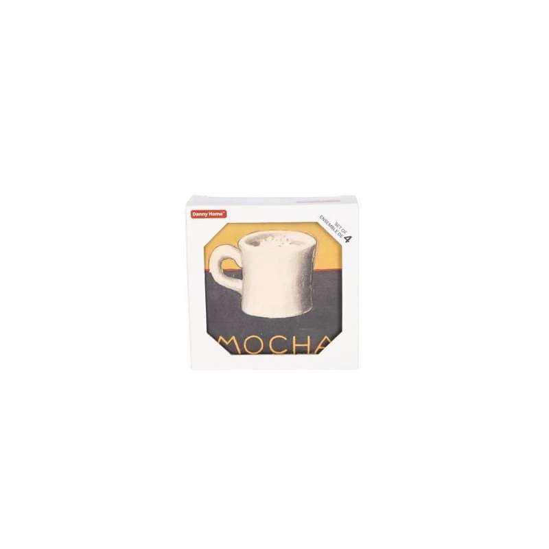 Absorbent Table Coaster 4 Pcs