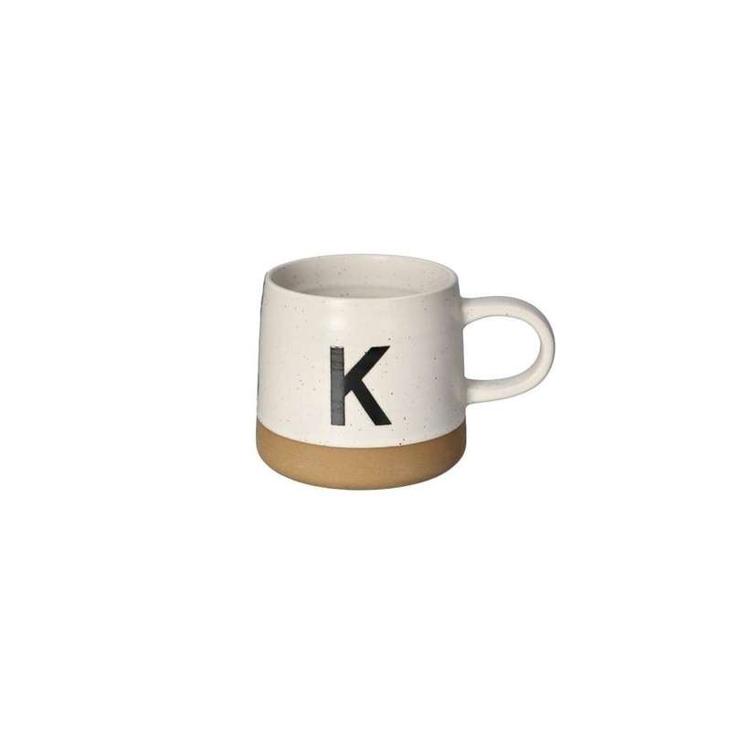 Alphabet Letter Coffee Mugs K 420Ml