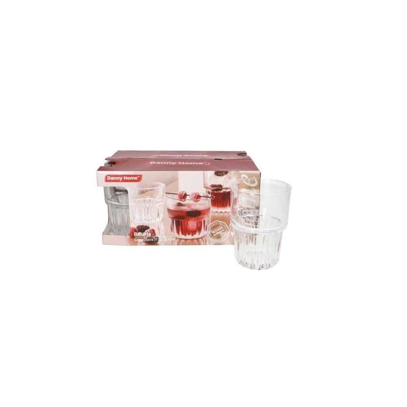 Baharla Shining Crystal Glasses 6Pcs